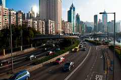 Sunset at Causeway Bay