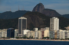 Copacabana e o Cristo Redentor.