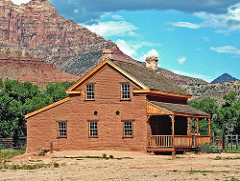 Grafton Ghost Town, House UT 8-07