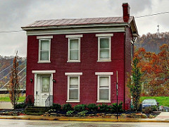 William Newman 1853  Half-house