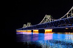 North Korea - View from Dandong, China
