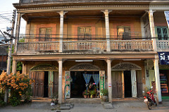 Teak chinese houses of Lampang (Thailand 2014)