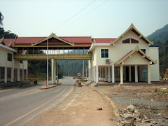New Lao Customs Checkpoint Near Boten