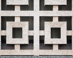 Los Angeles California Temple, Squares CU