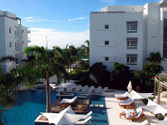 view from our balcony