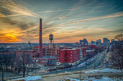 Richmond Virginia sunset