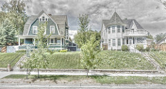 Google Street View - Pan-American Trek - Old time charm in Sheridan