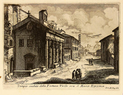 Tempio creduto della Fortuna Virile ora S. Maria Egiziaca