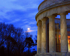 Moon Over Memorial