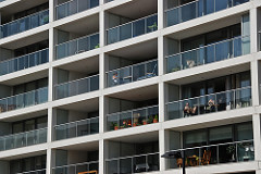 Les balcons extra-larges (appartements ultra-modernes -Ostend)