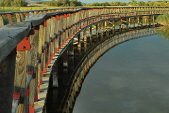 Las pasarelas de las Tablas