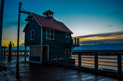 Petitcodiac River Boardwalk Shack