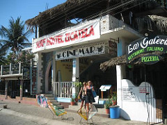 Cinema at Puerto Escondido, Mexico