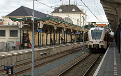 Leeuwarden Arriva Spurt 248 vertrek Harlingen Haven