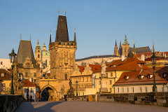 Morning on Charles Bridge