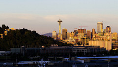 View from the Magnolia Bridge, Seattle