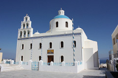 Santorini, Oia, church