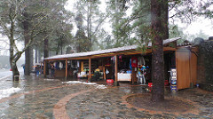 La Gran Nevada Histórica de febrero 2014 en Cruz de Tejeda Gran Canaria