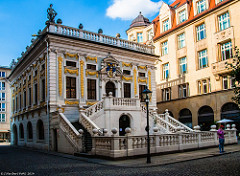 Leipzig, Alte Handelsbörse am Naschmarkt --- Old Stock Exchange at the Naschmarkt