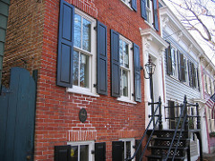 Window detail in Alexandria, Virginia