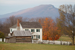 The Bushong Farm and Massanutten Mountain