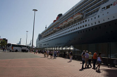 Fotos del Queen Mary 2 en Las Palmas de Gran Canaria Islas Canarias