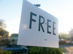 Free sign
