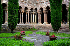 Claustre, Capitells, Monestir del Pla de l