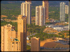 Benidorm (Panorámica desde el Hotel Bali)