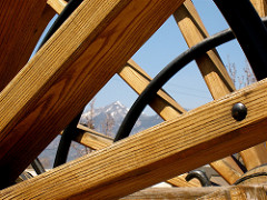 Big Mountain Through Big Wheel