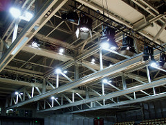 Butterworth Hall. Lights