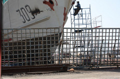 Agadir_20_sept_2011: Barco de pesca