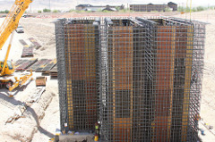 District Commander tours Ft Irwin new hospital project